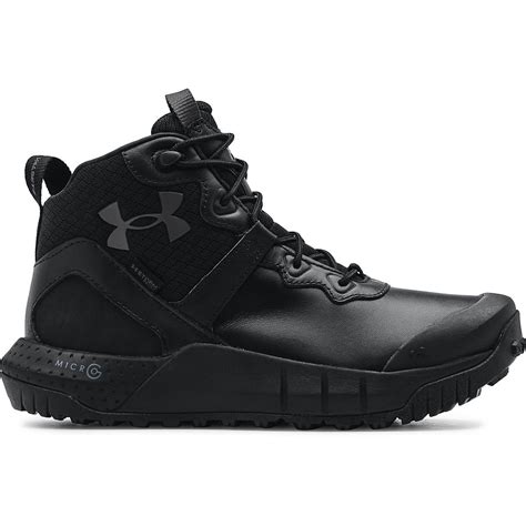 Under Armour Womens Micro G Valsetz Mid Leather Waterproof Tactical
