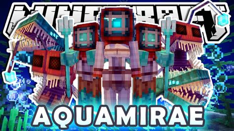 Minecraft รีวิว Mod Aquamirae ผจญภัยในแดนน้ำแข็งสุดโหด บอสผีโจรสลัด