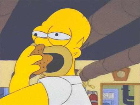The 20 Best S Of Homer Simpson Stuffing His Face First We Feast