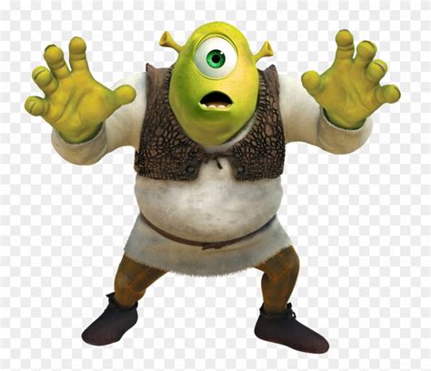 Shrek Mike Wazowski Shrek Transparent Gotka Czy Emo