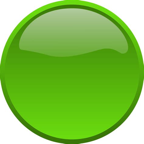 Green Button Png png image
