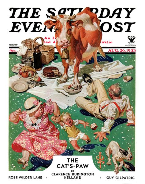 Saturday Evening Post V206 N09 1933 08 26 Cover Cover By Flickr