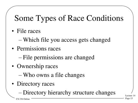 Ppt Race Conditions Powerpoint Presentation Free Download Id9155556