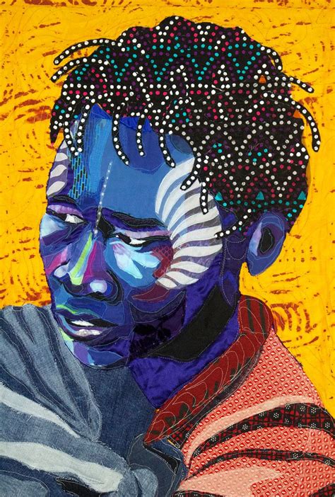 Bisa Butler Claire Oliver Gallery Afrofuturism Art Art Quilts