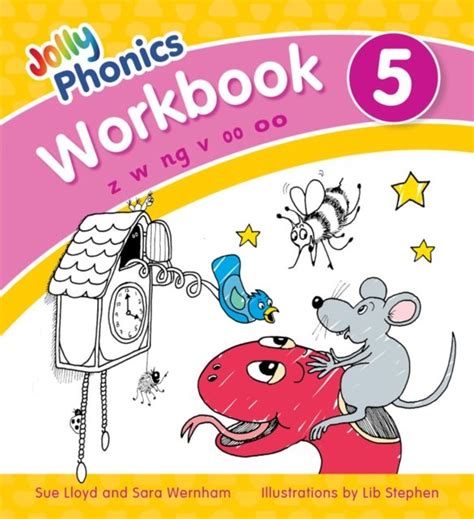 Jolly Phonics Workbook 5 In Precursive Letters British English