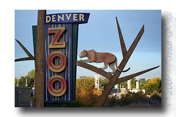 Entrance to the Denver Zoo. It just keeps getting better and better