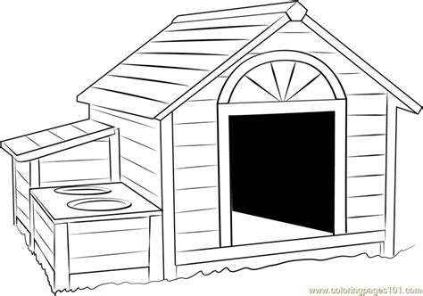 huge dog house coloring page  dog house coloring pages coloringpagescom