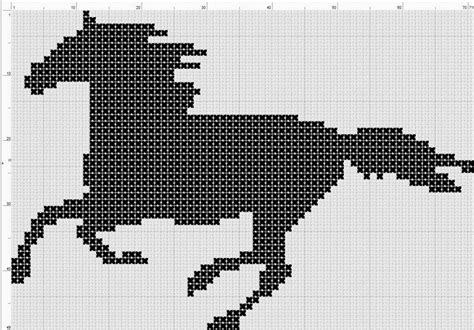 It's much easier than you think also, be sure to check out the tip junkie easter site for decorations, party ideas, free printable valentines, and kids craft ideas. Horse cross stitch pattern | Cross stitch, Cross stitch ...