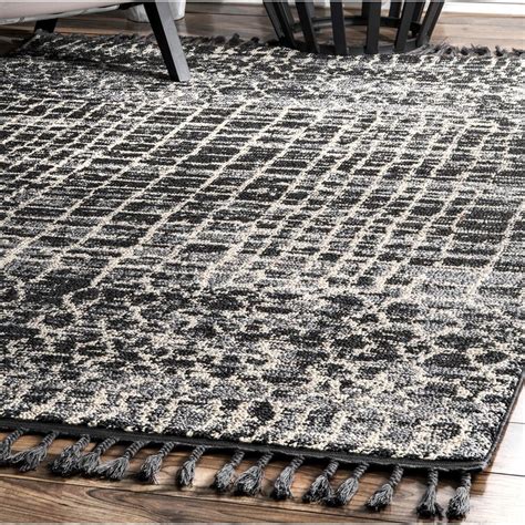 Stories Machine Woven Power Loomed Performance Gray Rug Reviews