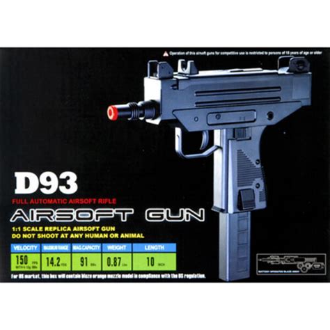 Airsoft Full Auto Electric Aeg Mac 10 11 Uzi Rifle Hand Gun Pistol W