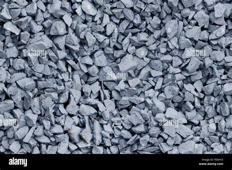 Bluish Gray Gravel Used For Construction Fill Seamless Background