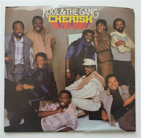 Kool And The Gang Cherish 45 Rpm 7 Record Picture Sleeve Used Gang