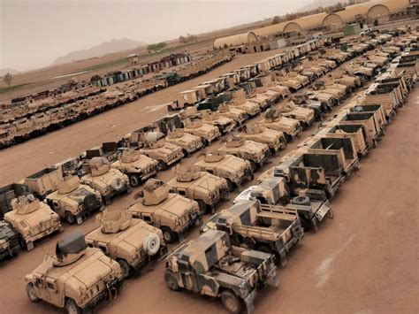 The Taliban Posted Photos Of Hundreds Of Us Military Vehicles It Said