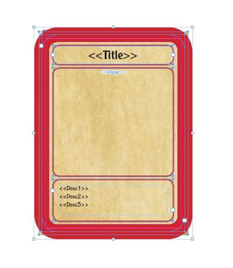 Trading Card Game Template Free Download Printable