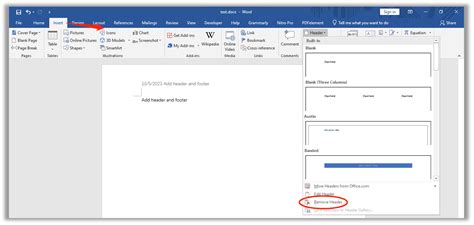 How To Efficiently Add Headers And Footers In Ms Word
