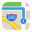 Maps Icon PNG Image | Apple maps, Map icons, Map