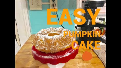 As food or as supplementary ingredients. 3 Ingredient Pumpkin Cake - YouTube