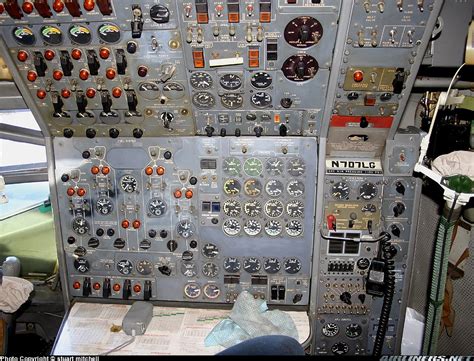 C R Smith Museum The Flight Engineer Was Very Busy On The Boeing 707 300