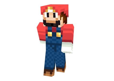 Mario Bros Skin Minecraft Skins Download Mario Bros Minecraft