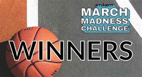 March Madness Challenge Winners Stukent Stukent