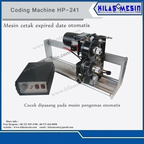 Jual Mesin Coding Cetak Kadaluarsa Expired Date Type Hp 241 Di Lapak