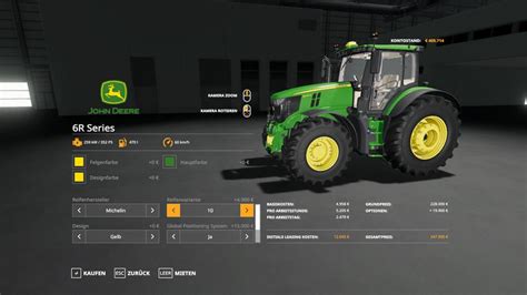 Ls19 John Deere 6r V1100 Farming Simulator 22 Mod Ls22 Mod Download