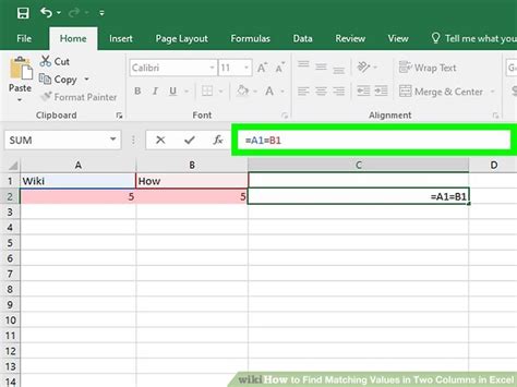Easy Ways To Find Matching Values In Two Columns In Excel