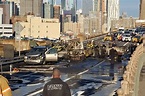 Fiery multi-car crash on Brooklyn Bridge turns deadly