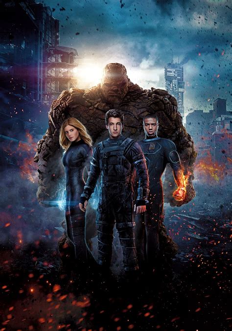 Fantastic Four 2015 Movie Poster Id 91759 Image Abyss