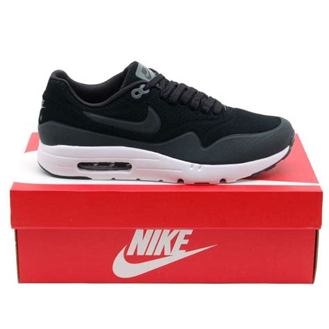 Nike Air Max 1 Ultra Moire Black White Mens Shoes From Attic Clothing Uk