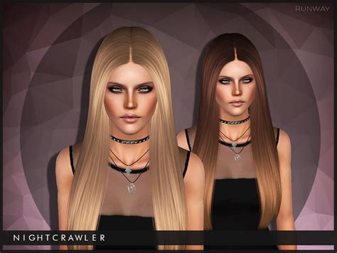 Nightcrawler Sims Nightcrawler Ella Hair Sims 4 Tsr S
