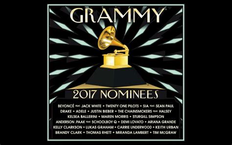 Coming Soon 2017 Grammy Nominees Album Murphy Sam And Jodi
