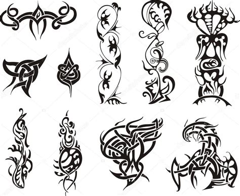 Tribal Tattoo Designs Stock Vector By ©rorius 13737648