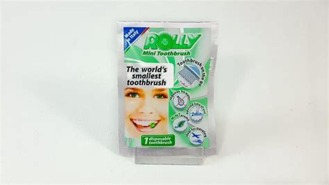 Rolly Mini Toothbrush Mint 10 Stuks Bol