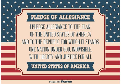 1891 Pledge Of Allegiance Clip Art Free Svg Cut Files