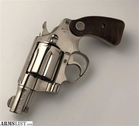 Armslist For Sale 1960 Nickel Colt Detective Special 38spl