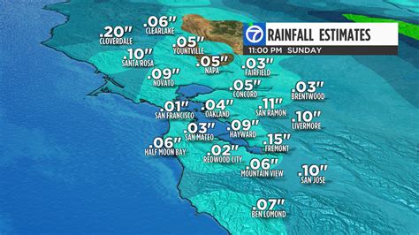 Bay Area Storm Timeline Heres How Much More Rain The Bay Area Is