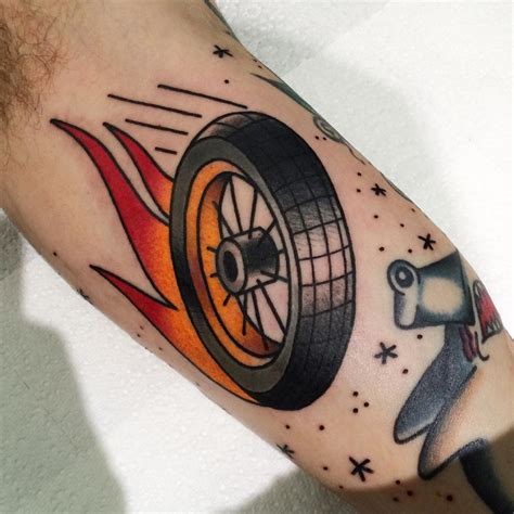 Forearm Motorcycle Tattoo Ideas