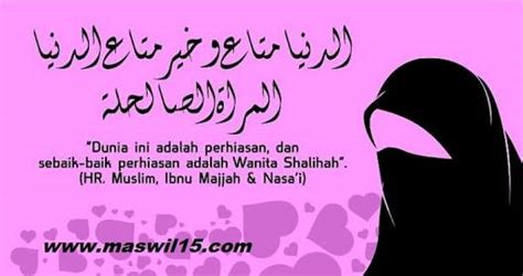 Tauhid Ciri Ciri Wanita Solehah Menurut Al Quran Dan Hadits