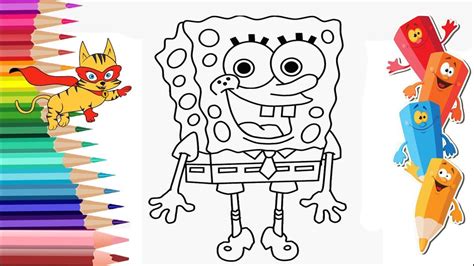 ✔ descubre los juegos que te harán pasar tardes inolvidables en familia o con amigos. Como dibujar a Bob Esponja paso a paso Juegos para Pintar | How to draw Sponge bob - Sponge bob ...