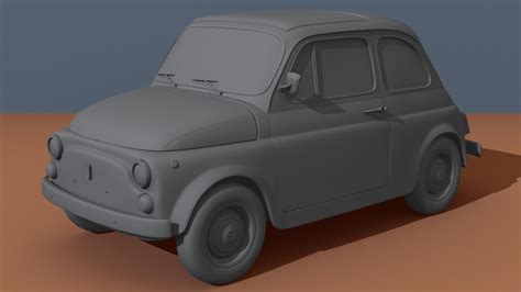 Fiat 500 3d Modelli Scaricare Free3d