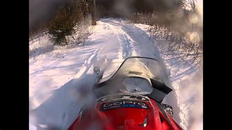 Fresh Powder Snowmobiling Yamaha Gopro Hd Hero 2 Youtube