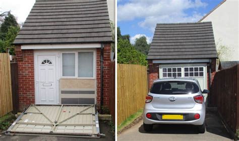 Couple Who Kept Secret Home Behind Fake Garage Door Fined By Council