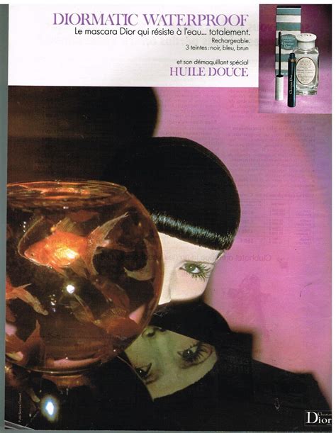 Christian Dior Maquillage Serge Lutens 1976 Vintage Makeup Ads Dior Cosmetics Vintage Makeup