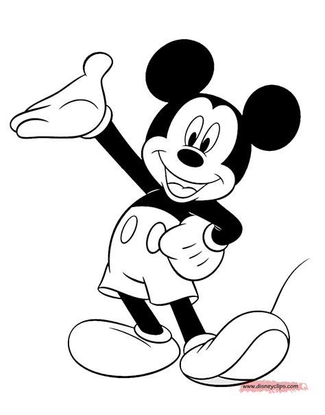 Coloring Pages Of Mickey Mouse Coloring Sofa Divano