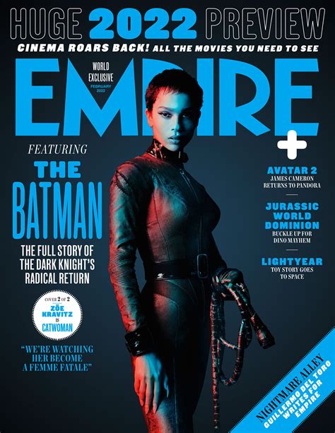 Empire Magazine Feb 2022 The Batman Cover 2 Catwoman