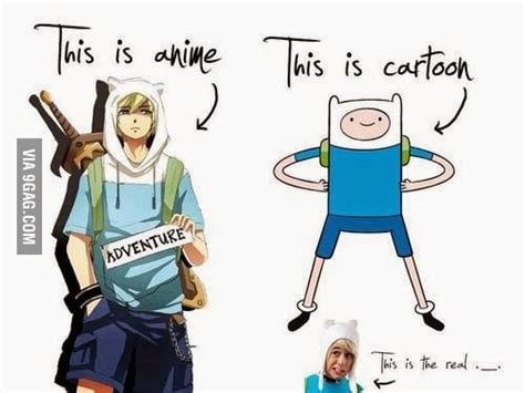 Difference Between Anime And Cartoon 9gag