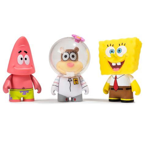 Spongebob Squarepants Patrick Star And Sandy Cheeks Nickelodeon Nick