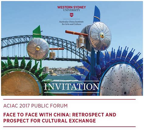 Aciac Aciac 2017 Public Forum Face To Face With China Retrospect