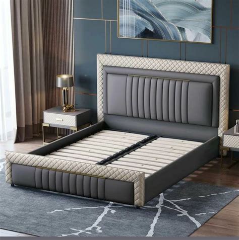 Ultra Modern King Size Bed Hmi Furniture Factory